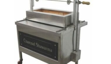 Charcoal Shawarma machine With Electric Motor