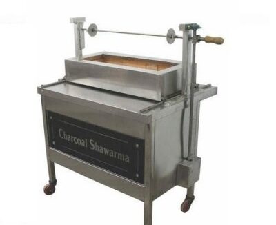 Charcoal Shawarma machine With Electric Motor