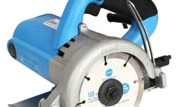 CUMI 5-Inch Heavy Duty Tile Cutter, 1350 Watts, Durable, High Precision Cutting for Ceramic, Porcelain, and Stone Tiles, Ergonomic Design with Blue Finish - Model CTC 125 SG