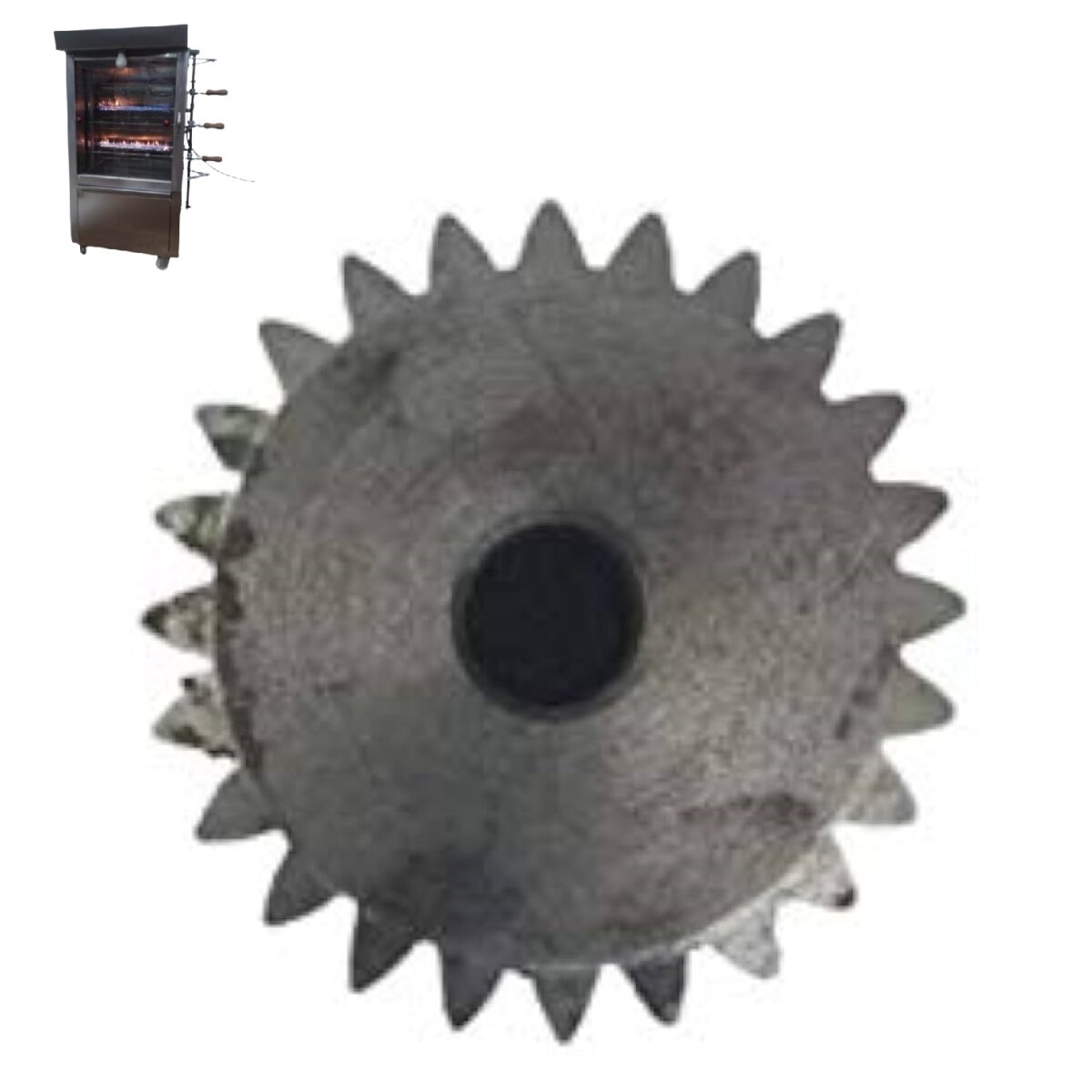 SamnanTools Grill Chicken Machine Gear – Heavy-Duty Metal Gear for Rotisserie Grill Motor – Replacement Spare Part - Image 1