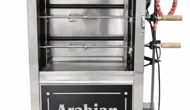 Shawai Chicken Grill Machine (Capacity- 9 birds)|Size H50.L24.W17 inch