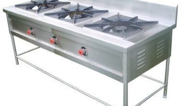 Samnantools Ss Three Burner ( 24" X 60" X 34" ) Steel Burner, Bhatti, Gas Stove, Triple Burner Gas Range