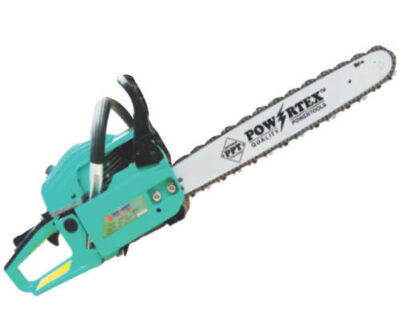 Powertex PPT GCS 18 A Petrol Chainsaw – 58cc 2-Stroke Gasoline Engine with 18-Inch Bar for Heavy-Duty Wood Cutting – Powerful, Durable, and Easy to Operate