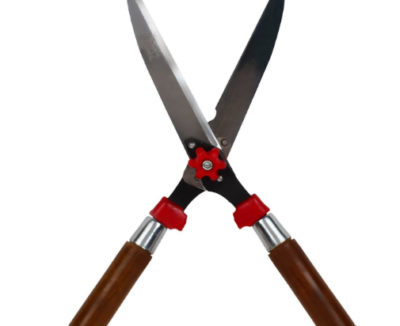 GreenEarth Garden Hedge Shears/Cutter Comfort Grip Wooden Handles, Heavy Duty Soft Grip (Multicolour)