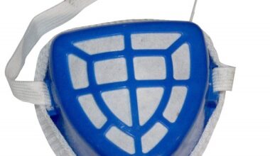 Half Face Adjustable V Shaped Mask and Filter for Safety Protection Against Dust, Pollution