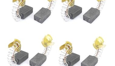 Marble cutter Motor Carbon Brushes Spare Part 8 Pcs
