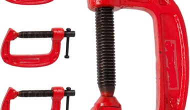 Powertuff Mini 2 Inch C or G Clamp Set and experience the convenience and reliability