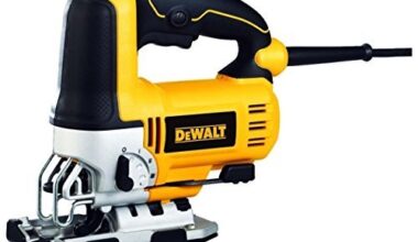 DEWALT DW349 500W Heavy Duty Jigsaw with 3 Position Pendulum action