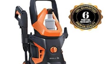 iBELL WIND55 Universal Motor 1600 Watt Pressure Washer (Black & Orange)