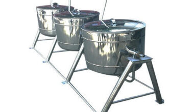 Samnantools  Commercial  Mild Steel Silver Rice Vessels15 Kg