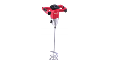 IBELL 1600W Electric Multi Purpose Stirring Machine for Mixing Putty/Cement/Paint with Variable Speed Switch (RED)