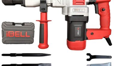 IBELL Demolition Hammer IBL DH10-78, 1150W, 4100RPM, 230V, 17MM - 6 Months