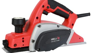 iBELL 82-58, 580W, 16500 RPM Electric Hand Planer( Red) - 6 Months Warranty