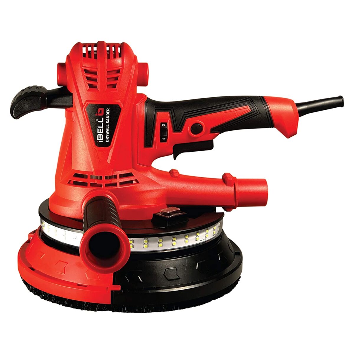 IBELL Dry Wall Sander DS25-80, 215MM, 1300W, 1400-2600rpm with Vacuum and LED Light - Image 1