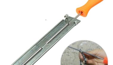 Samnantools chainsaw sharpener blade holder