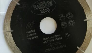 Rainbow Ceramic Blade-Rainbow vitrified & Granite Cutting Ceramic Blade