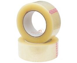24 mm / 1 Inches Transparent Self Adhesive Tape x 65 Meter Length x 42 Microns