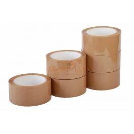72 mm / 3 Inches Brown Tape x 65 Meter Length x 40 Microns