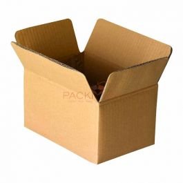 7L X 5B X 4.25H inches Corrugated Cardboard Box (3 Ply Single Wall)