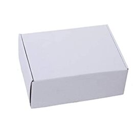 3PlyPrimo White Flat Corrugated Packaging Box - 4x4x1.5 (Pack of  1000pcs)