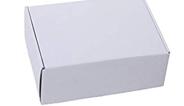 3PlyPrimo White Flat Corrugated Packaging Box - 4"x4"x1.5" (Pack of 1000pcs)