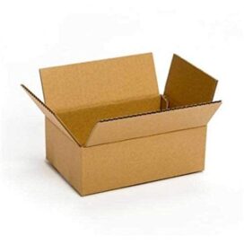 JIA INDUSTRIES 3 Ply Corrugated Packaging Boxes (7 X 4 X 2.5 Inch; Brown) - Pack of 50 Boxes