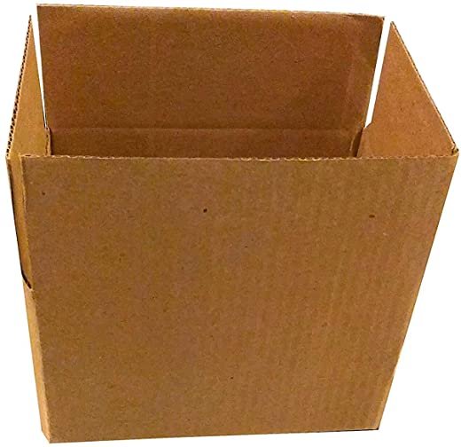 SPP Sriyug Print Production Corrugated Brown Carton Box (Size: 7X5.25X4.25 Inch) - Pack of 50 Boxes
