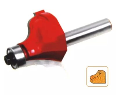 Samnantools Shank-8MM {Dia.10 MM} Bevel Carving Router/Trimmer Bit