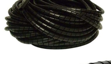 PVC Protection Sleeve for Welding Cable and Pressure Washer - Durable and Versatile 10Mtr
