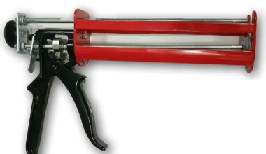 Adral Caulking Gun - Easy Application of Caulk and Sealant | Reliable and Efficient Tool