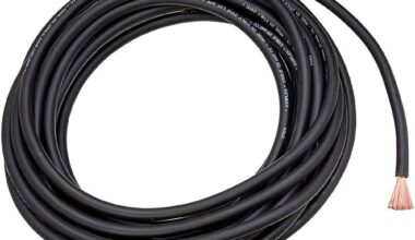 Heavy Duty Welding Cable - Durable and Reliable for Efficient Welding Operations 10 Mtr