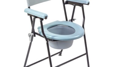 Zenith Healthcare Foldable Commode Chair WH1233 - Versatile and Convenient Solution for Mobility Limitations
