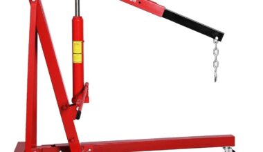 Samnantools 2 Ton Heavy Duty Engine Crane - Reliable and Durable Engine Lifting Tool