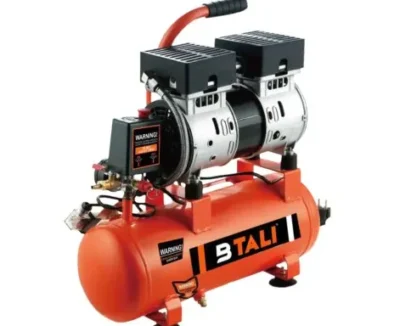 BTALI AIR COMPRESSOR9 LTR OIL FREE PORTABLE COMPRESSOR - Versatile and Powerful Tool for Inflating Tires and Powering Pneumatic Tools