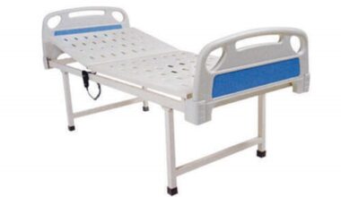 Zenith Healthcare Hospital Semi Fowler Bed WH1117 - Adjustable, Sturdy, and Safe Hospital Bed