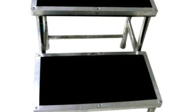 Zenith Healthcare Foot Step With Double Matting WH1185 - Durable and Versatile Foot Stool