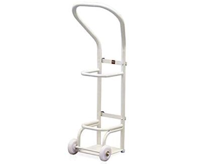 Hospital Oxygen Cylinder Trolley - Safe and Efficient Oxygen Cylinder Transportation Solution