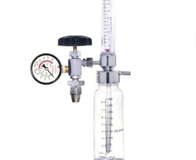 Zenith Oxygen Cylinder Regulator with Flowmeter & Humidifier Bottle - Essential Medical Device for Oxygen Therapy