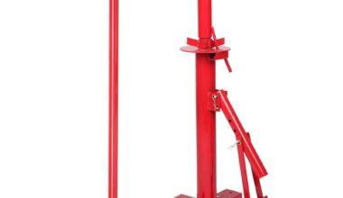 Samnantools Manual Tire Changer, Portable Hand Bead Breaker Mounting Tool for 8” to 16” Tires, for Home Garage Small Auto Shop