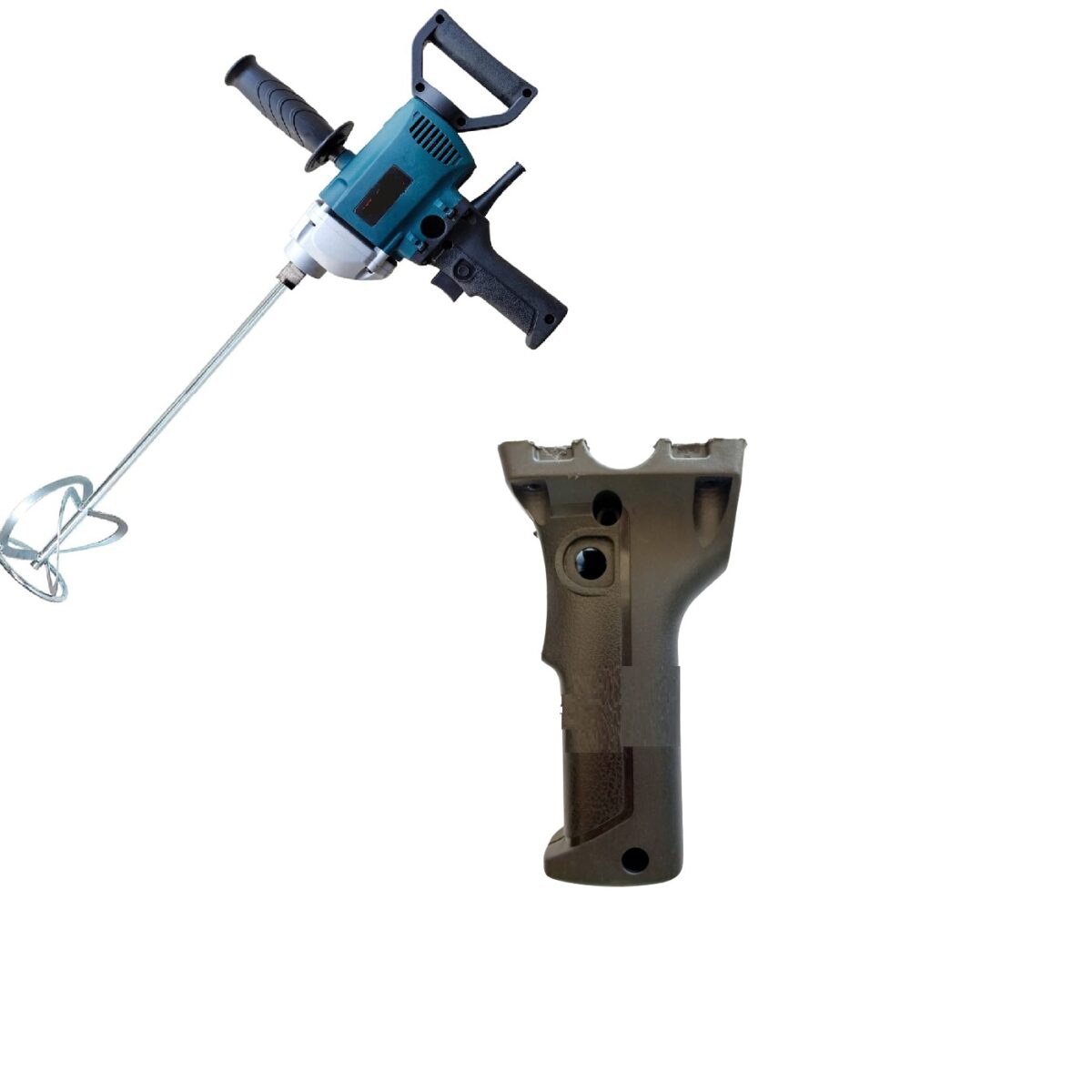 Electric Handheld Paint Mixer Switch Handle - Effortlessly Mix Paint, Adhesives, and Liquids - Image 1