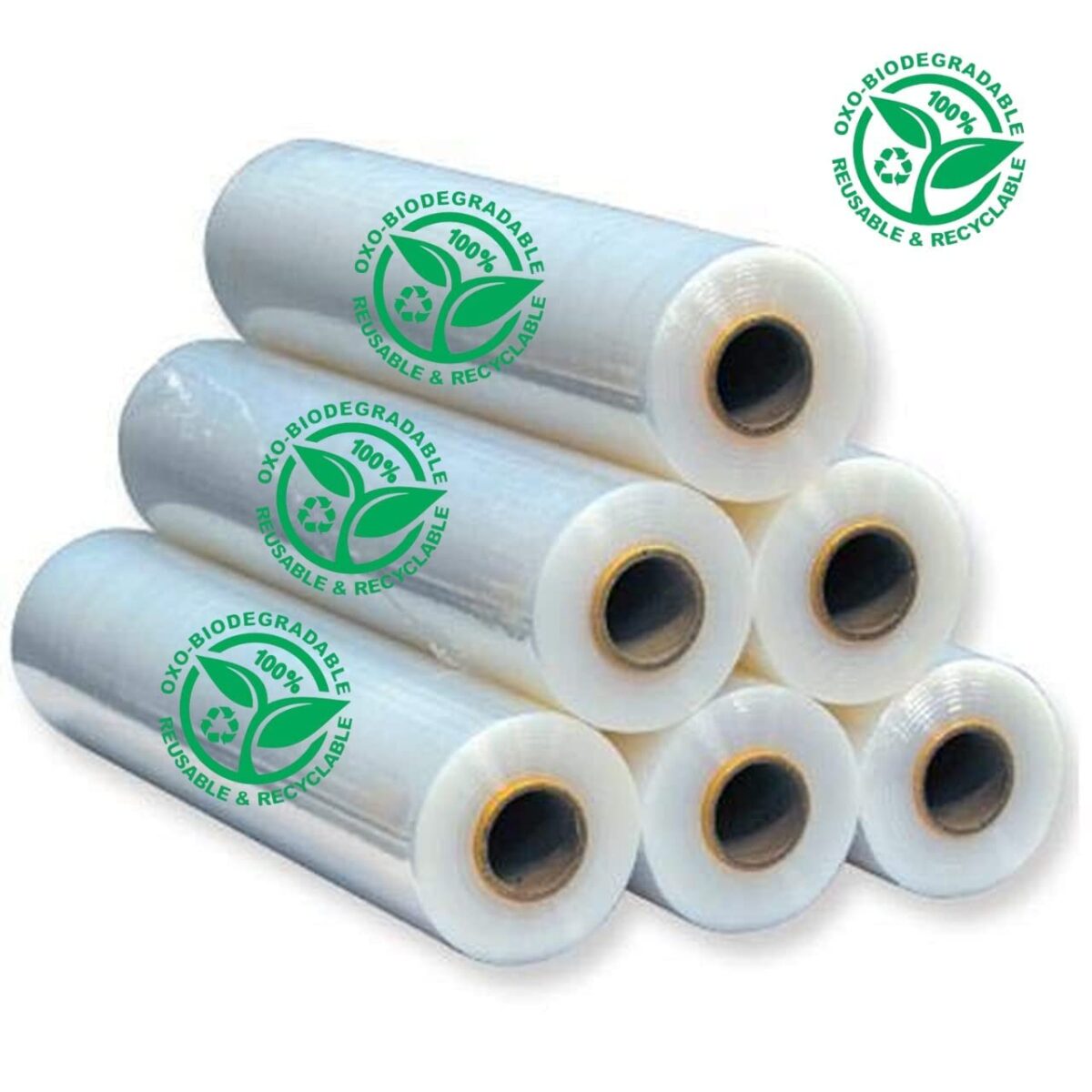 Packwell Biodegradable Packing roll | 70 Micron | 18 Inch |2000 Mtr| Ideal for Wrapping Furniture and Sofas - Image 2