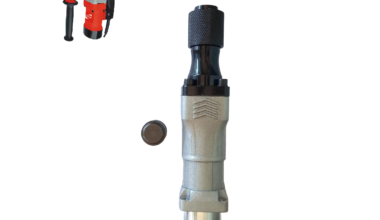 7KG Demolition Hammer Complete Barrel Set - Powerful Tool for Heavy-Duty Demolition