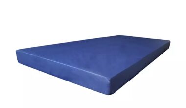 Samnantools Hospital Medical Patient Clinic Leather Bed Mattress Artificial Leather Bed Mattress Rexine Fibre Mattress 73 inch x 36 inch No1 Blue Colour