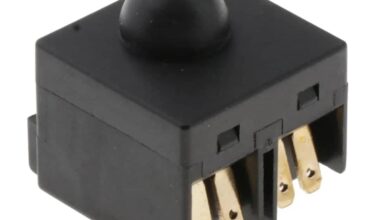 Push Button Switch Replacement for GWS 6-100 Angle Grinder - Genuine Parts for Reliable Performance