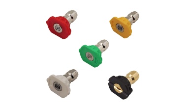 Pressure Washer Gun | Foam Lance | Foam Cannon Adjustable Jet Wash Quick Release 5 Pressure Washer Nozzles. (Nozzle Set)