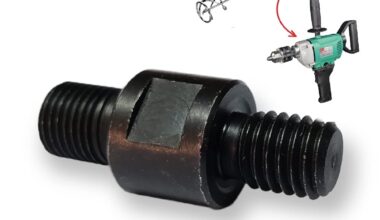 Paint Mixer to Drill Convert Adapter Size: M12 x 1/2UNF(ONLY Adapter)