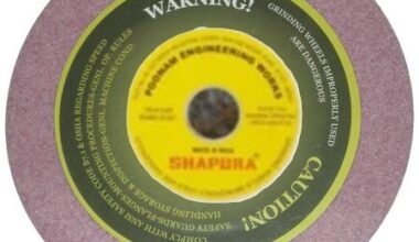 Shapura brand chainsaw grinder wheel 6"