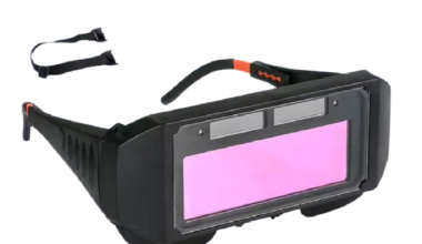 Samnantools Auto Darkening Goggles – Adjustable, UV/IR Protection, Ideal for Welding and Outdoor Use