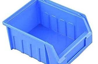 Samnantools Blue Spare Parts Storage Bin – Durable, High-Visibility Container for Organizing and Storing Spare Parts