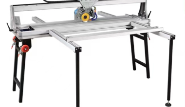 Samnantools Automatic Floor and Wall Stone Porcelain Cutter – Precision Laser Guidance, Electric Power, 800mm Cutting Capacity